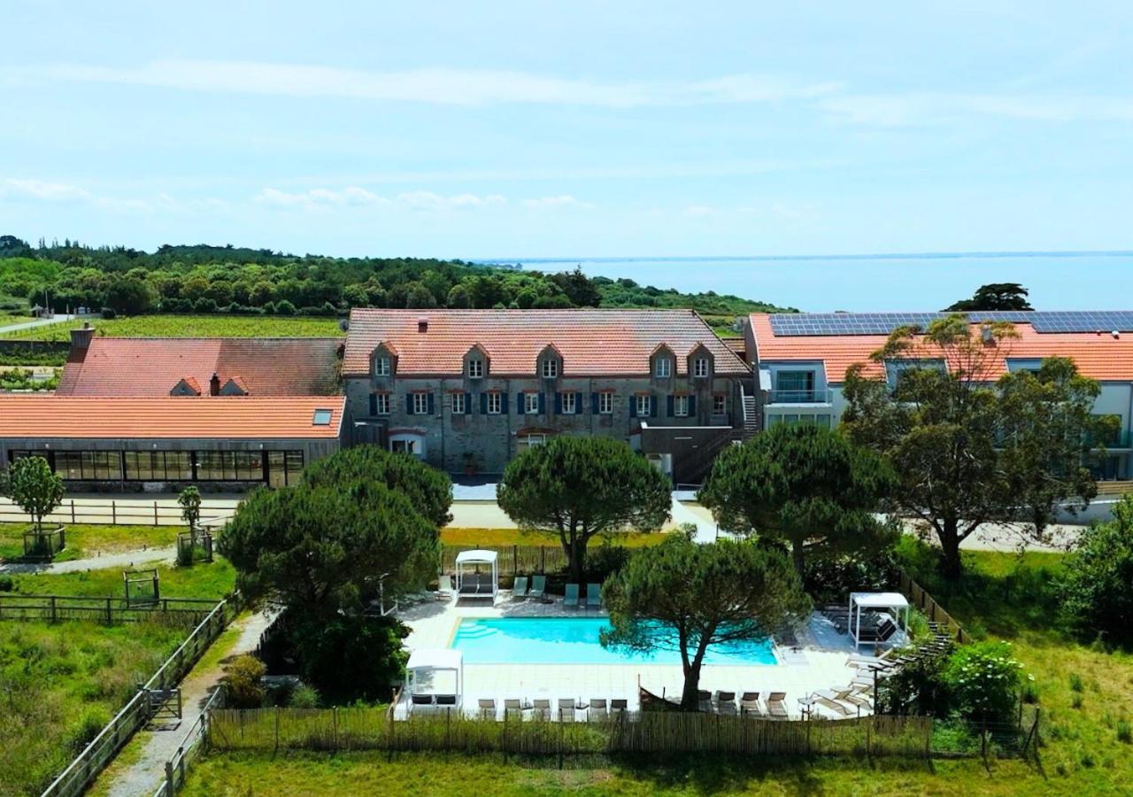 Hotel Éco-Domaine La Fontaine Pornic Esterno foto